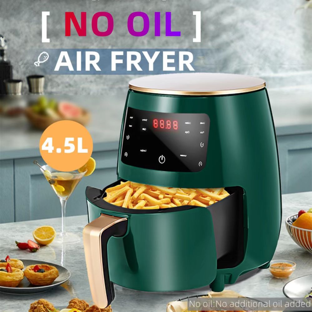 5L Air Fryer Pizza Chicken French Fries Oil Free Health Deep Fryer Cooking  Smart Touch Airfryer