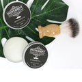 Beard Bliss: Mint Shaving Cream and Brush Set for the Modern Man