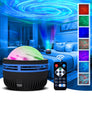 Northern Lights Projector Aurora Projector, Star Projector with Remote Control, RGB Colorful Night Light LED Projection Lamp with 7 Light Effects, Galaxy Projector Light for Bedroom Home Decorations