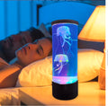 Color Changing Jellyfish Lamp Usb/Battery Powered Table Night Light Children'S Gift Home Bedroom Decor Boys Girls Birthday Gifts