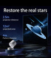 Galaxy Projector 360° Rotate Planetarium Star Projector Realistic Starry Sky Night Light Solar System Moon For Kids Bedroom