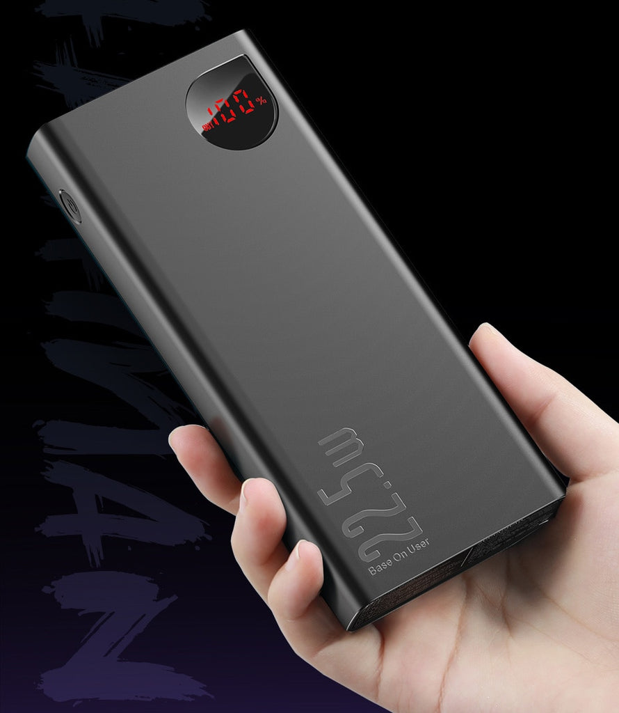 Baseus Adaman Power Bank 22.5W 10000mAh - Black