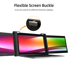 Triple Portable Laptop Monitor, Screen Extender