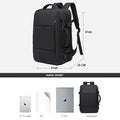 Business And Travel Backpack | Capacious Storage And Adjustable Compartments